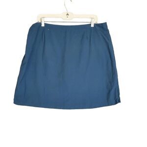 Patagonia Women's Blue Zipper Pocket Size Zip STY:5861189 Skort 14